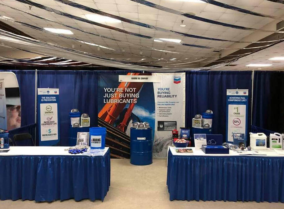 Waring at the Jackson County Industrial Trade Show - Waring Oil